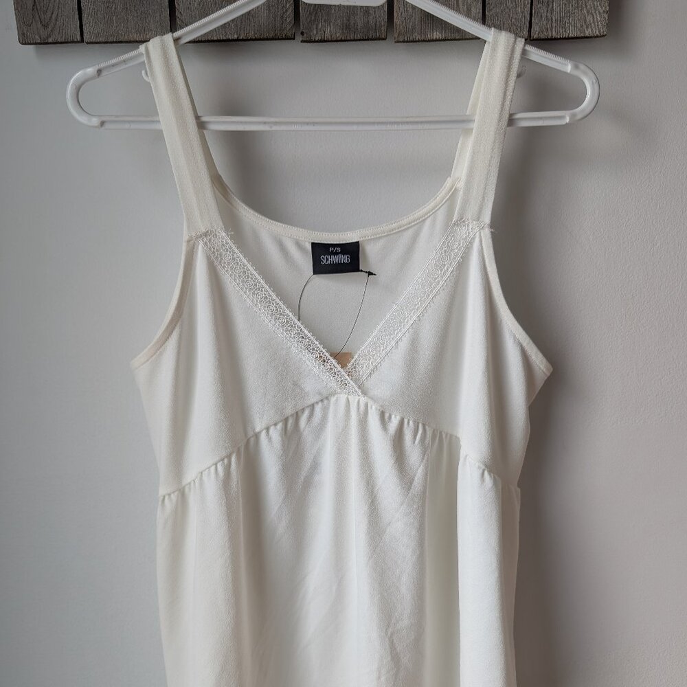 White Tank top From Schwiing apparel